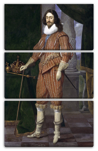 Leinwandbild Daniël Mijtens - Charles I (1600-1649), König von England