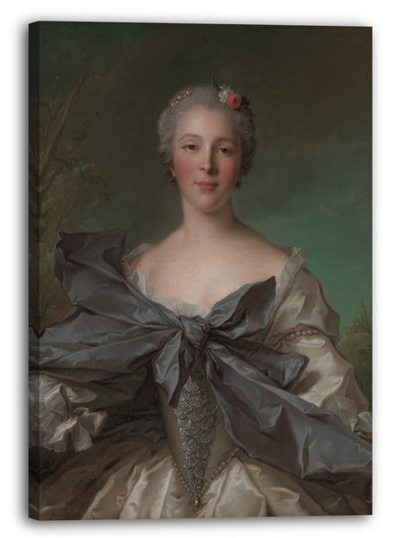 Leinwandbild Jean Marc Nattier - Marie Françoise La Cropte de St. Abre, Marquise d'Argence