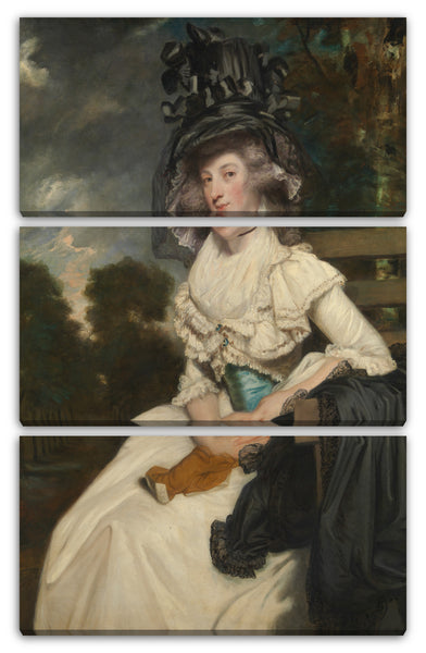 Leinwandbild Sir Joshua Reynolds - Frau Lewis Thomas Watson (Mary Elizabeth Milles, 1767-1818)
