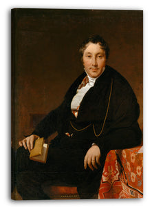 Leinwandbild Jean Auguste Dominique Ingres - Jacques-Louis Leblanc (1774-1846)