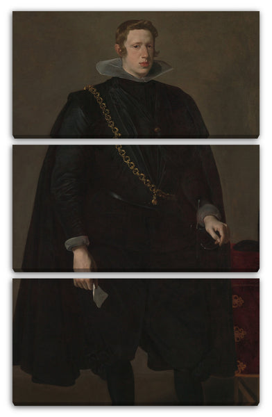 Leinwandbild Velázquez - Philipp IV. (1605-1665), König von Spanien