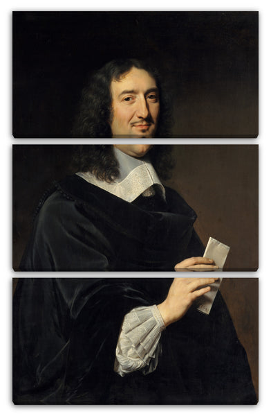 Leinwandbild Philippe de Champaigne - Jean-Baptiste Colbert (1619-1683)