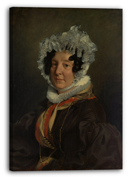 Leinwandbild Eugène Delacroix - Madame Henri François Riesener (Félicité Longrois, 1786-1847)