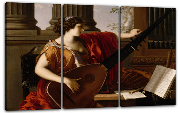 Leinwandbild Laurent de La Hyre - Allegorie der Musik