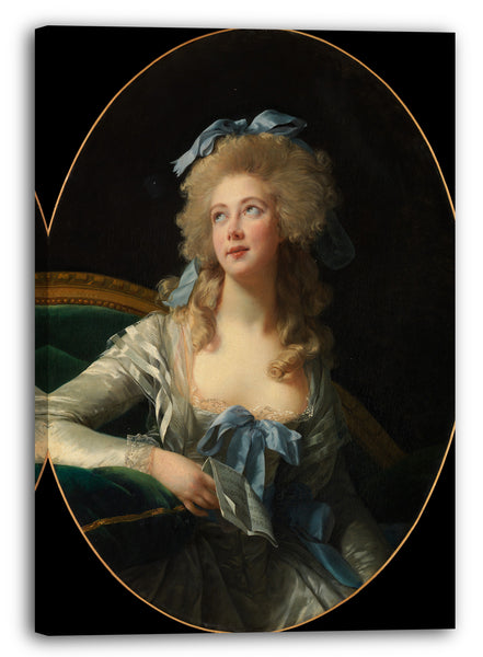 Leinwandbild Élisabeth Louise Vigée Le Brun - Madame Grand (Noël Catherine Vorlée, 1761-1835)