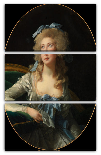 Leinwandbild Élisabeth Louise Vigée Le Brun - Madame Grand (Noël Catherine Vorlée, 1761-1835)