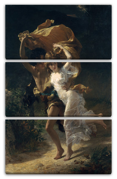 Leinwandbild Pierre-Auguste Kinderbettchen - Der Sturm