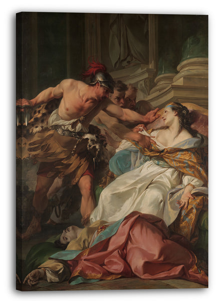 Leinwandbild Jean-Baptiste Marie Pierre - Der Tod von Harmonia