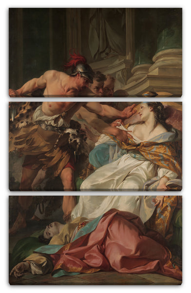 Leinwandbild Jean-Baptiste Marie Pierre - Der Tod von Harmonia