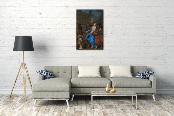 Leinwandbild Charles Le Brun - Das Opfer von Polyxena