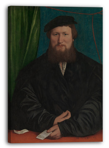Leinwandbild Hans Holbein der Jüngere - Derick Berck von Köln