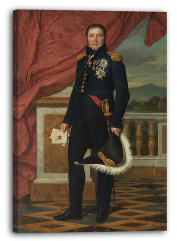 Leinwandbild Jacques Louis David - General Étienne-Maurice Gérard (1773-1852)