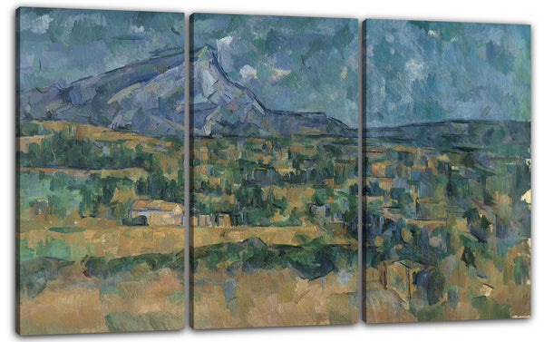 Leinwandbild Paul Cézanne - Mont Sainte-Victoire