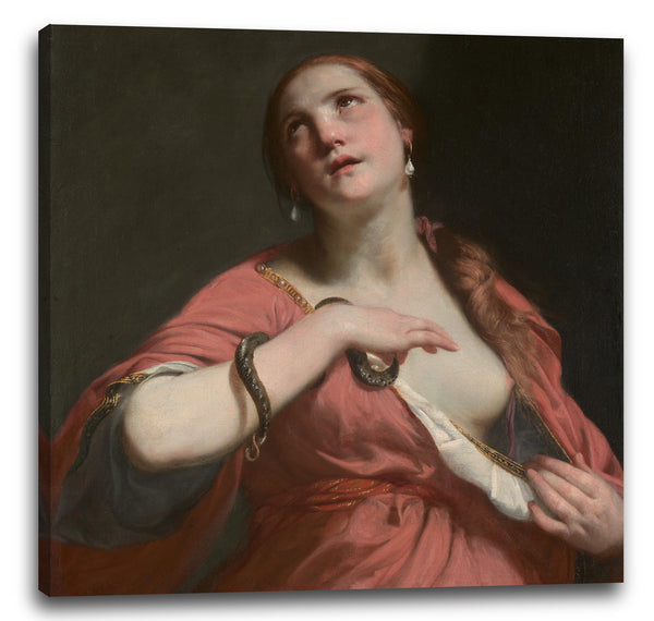 Leinwandbild Guido Cagnacci - Der Tod Kleopatras