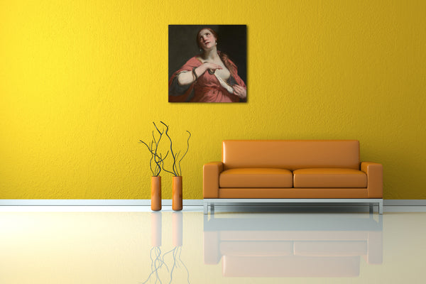 Leinwandbild Guido Cagnacci - Der Tod Kleopatras