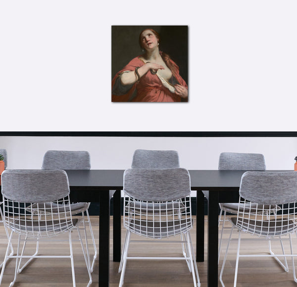 Leinwandbild Guido Cagnacci - Der Tod Kleopatras