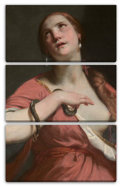 Leinwandbild Guido Cagnacci - Der Tod Kleopatras