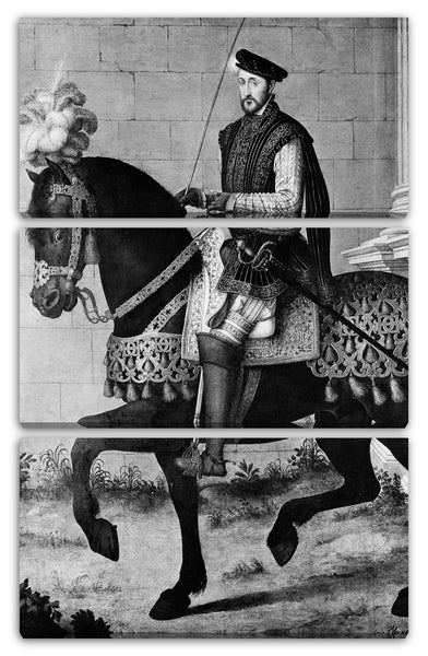 Leinwandbild Werkstatt von François Clouet - Heinrich II. (1519-1559), König von Frankreich