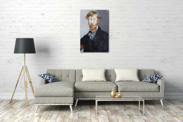 Leinwandbild Edouard Manet - George Moore (1852-1933)