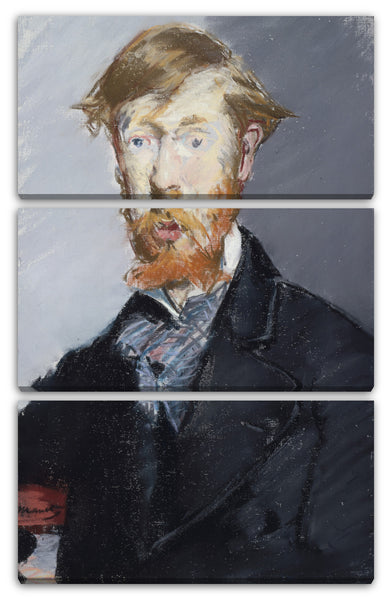 Leinwandbild Edouard Manet - George Moore (1852-1933)