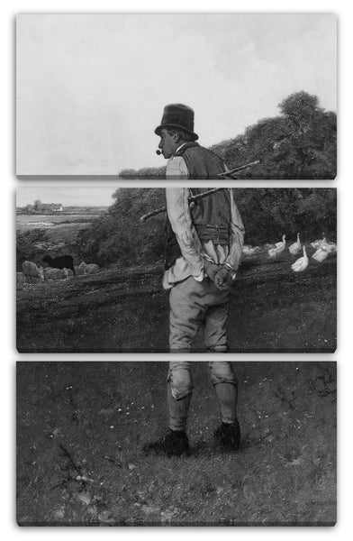 Leinwandbild William Magrath - Auf dem Alten Sod