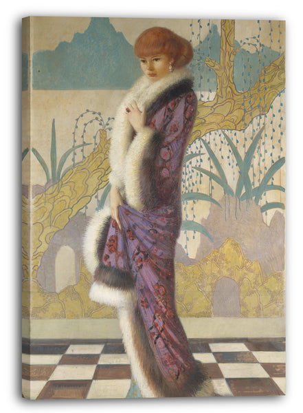 Leinwandbild Howard Cushing - Frau Ethel Cushing