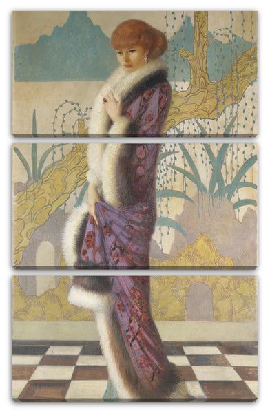 Leinwandbild Howard Cushing - Frau Ethel Cushing