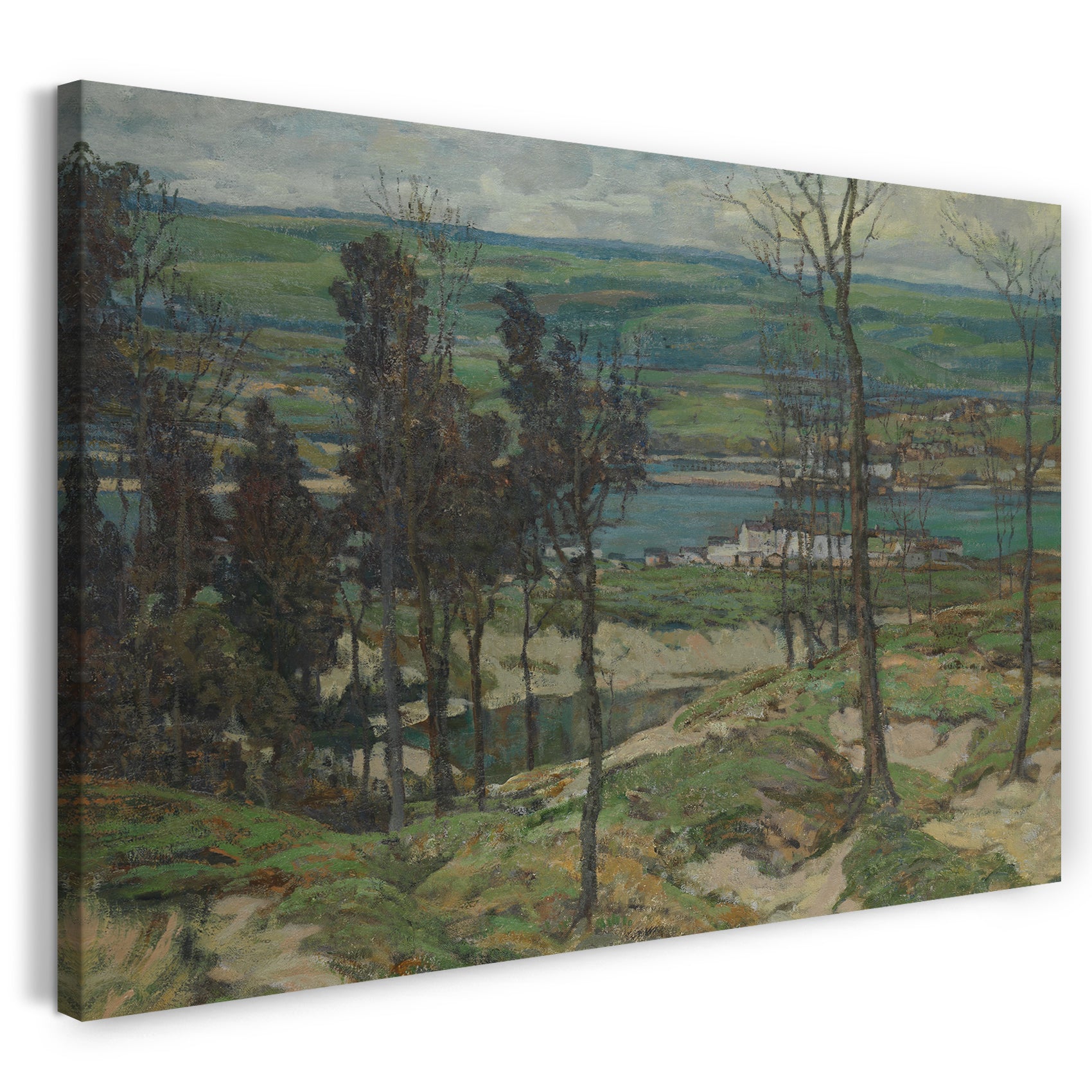 Leinwandbild Walter Elmer Schofield - Sanddünen nahe Lelant, Cornwall, England