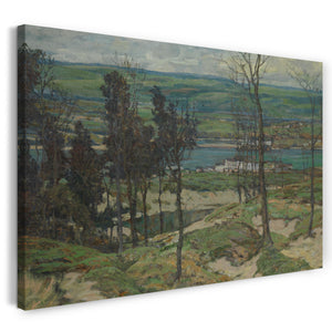 Leinwandbild Walter Elmer Schofield - Sanddünen nahe Lelant, Cornwall, England
