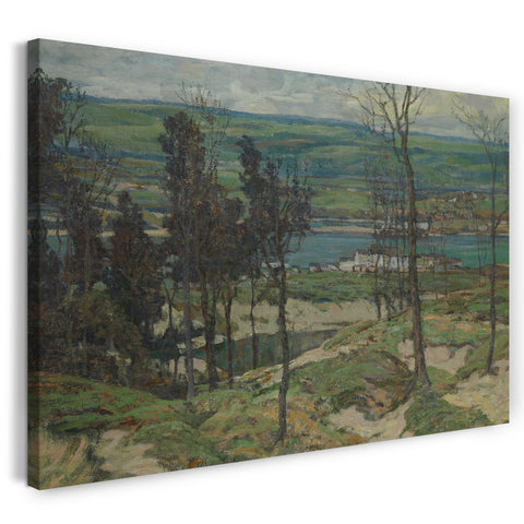Leinwandbild Walter Elmer Schofield - Sanddünen nahe Lelant, Cornwall, England