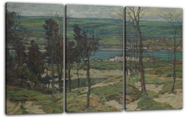 Leinwandbild Walter Elmer Schofield - Sanddünen nahe Lelant, Cornwall, England