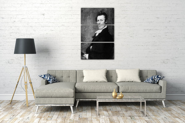 Leinwandbild Samuel Lovett Waldo - Portrait eines Mannes