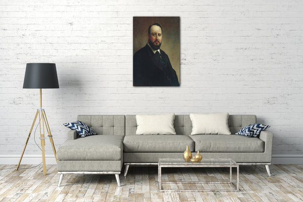 Leinwandbild Jacob Hart Lazarus - Joseph W. Drexel