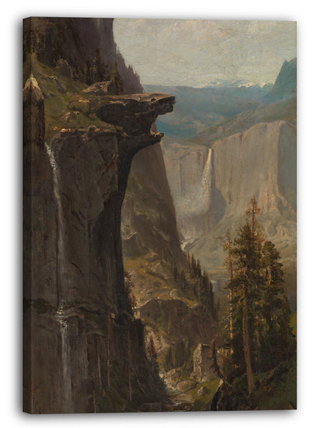 Leinwandbild William Keith - Yosemite-Fälle, vom Glacier Point