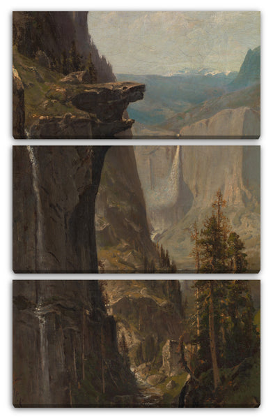 Leinwandbild William Keith - Yosemite-Fälle, vom Glacier Point