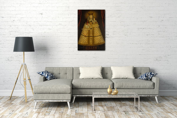 Leinwandbild Peruvian (Cuzco) Painter - Unsere Frau von Guápulo
