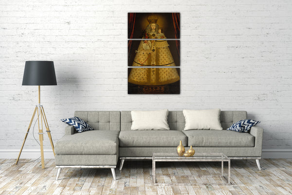 Leinwandbild Peruvian (Cuzco) Painter - Unsere Frau von Guápulo