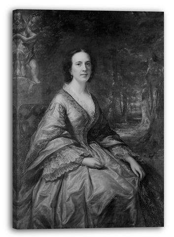 Leinwandbild Daniel Huntington - Frau Birdsall Cornell