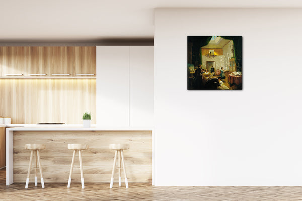Leinwandbild Louis Lang - Frauen-Kunst-Unterricht