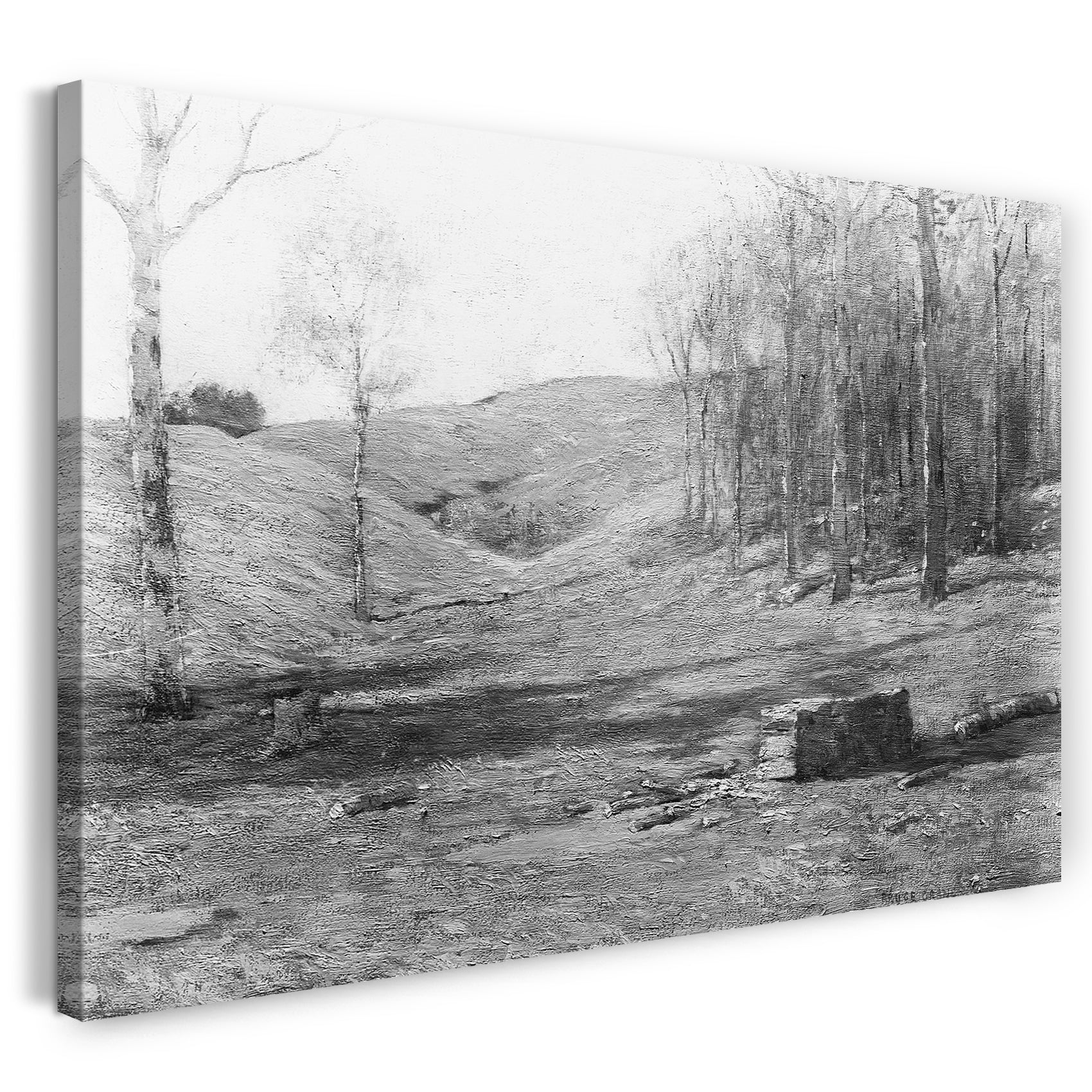 Leinwandbild Bruce Crane - Herbst-Hochland