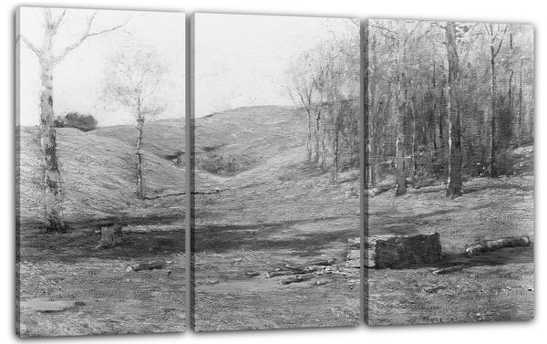 Leinwandbild Bruce Crane - Herbst-Hochland