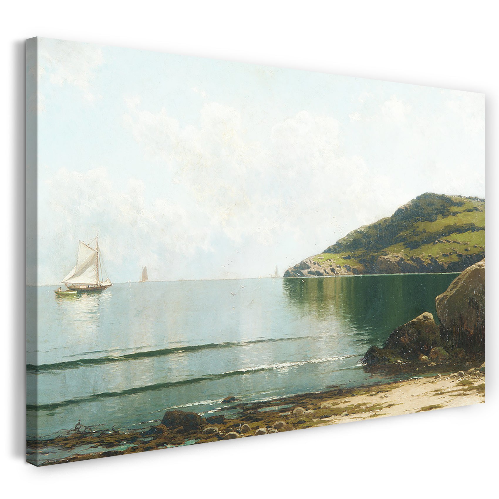 Leinwandbild Alfred Thompson Bricher - Meereslandschaft