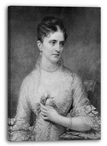 Leinwandbild Daniel Huntington - Frau Sylvester Dering