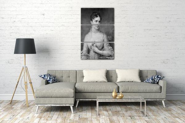 Leinwandbild Daniel Huntington - Frau Sylvester Dering