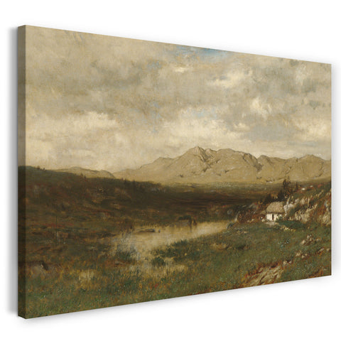 Leinwandbild Alexander H. Wyant - Ansicht in der Grafschaft Kerry