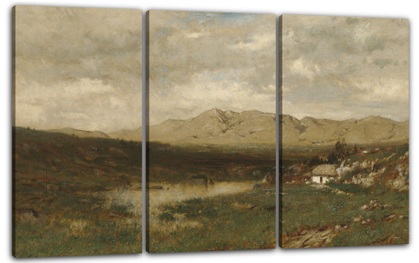 Leinwandbild Alexander H. Wyant - Ansicht in der Grafschaft Kerry