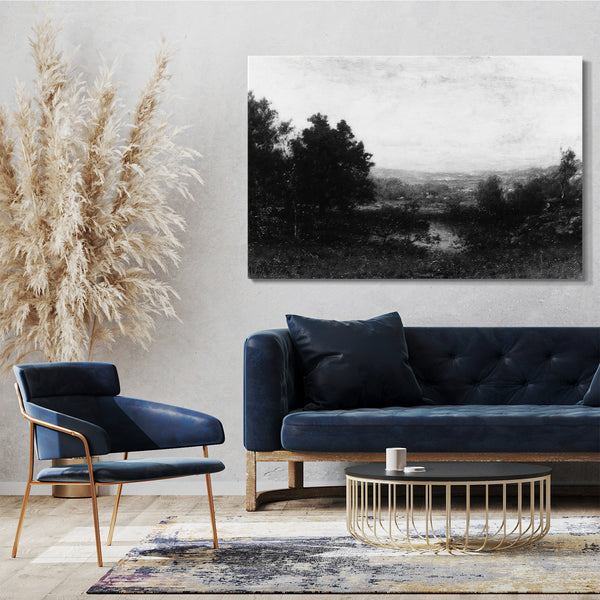 Leinwandbild Alexander H. Wyant - Landschaft in den Adirondacks