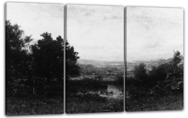 Leinwandbild Alexander H. Wyant - Landschaft in den Adirondacks