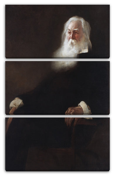 Leinwandbild John White Alexander - Walt Whitman