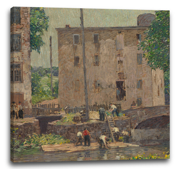 Leinwandbild Robert Spencer - Die Brücke reparieren